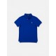 Polo Ralph Lauren Μπλε Ανδρική Μπλούζα Polo με Κίτρινο Pony